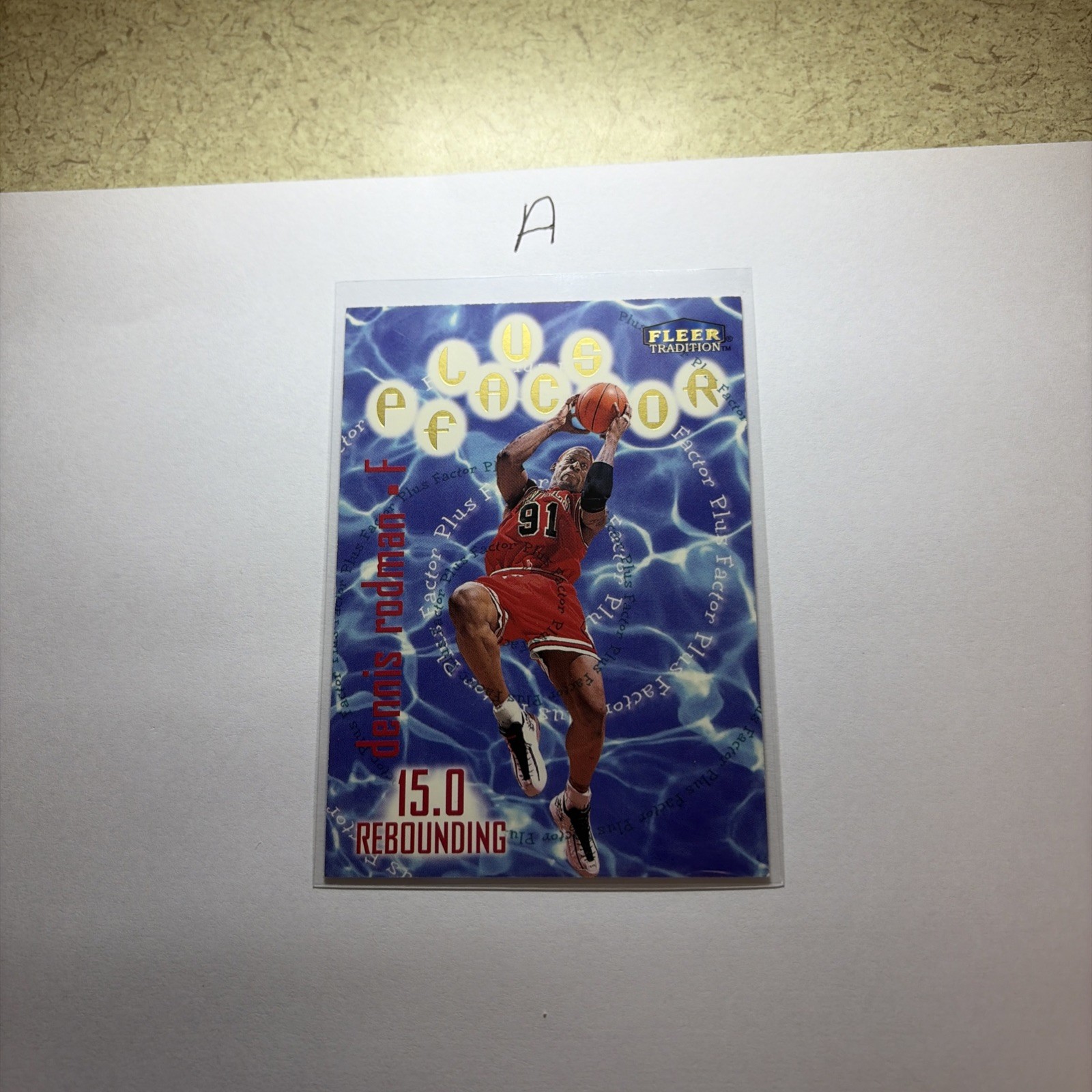1998-99 Fleer Tradition - Plus Factor Dennis Rodman #139