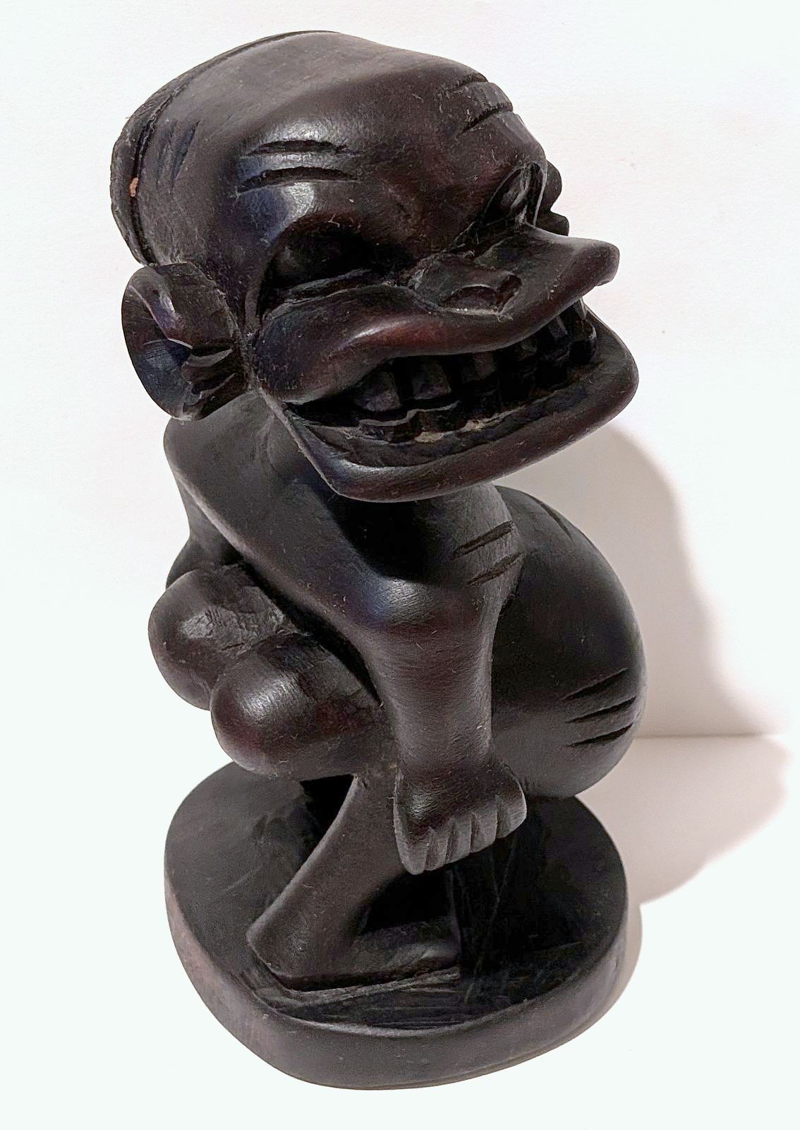 Vintage African Tribal Art Hand Carved Wood Statue Fertility Figurine Katumo Vintage African Tribal Art Hand Carved Wood Statue Fertility Figurine Katumo
