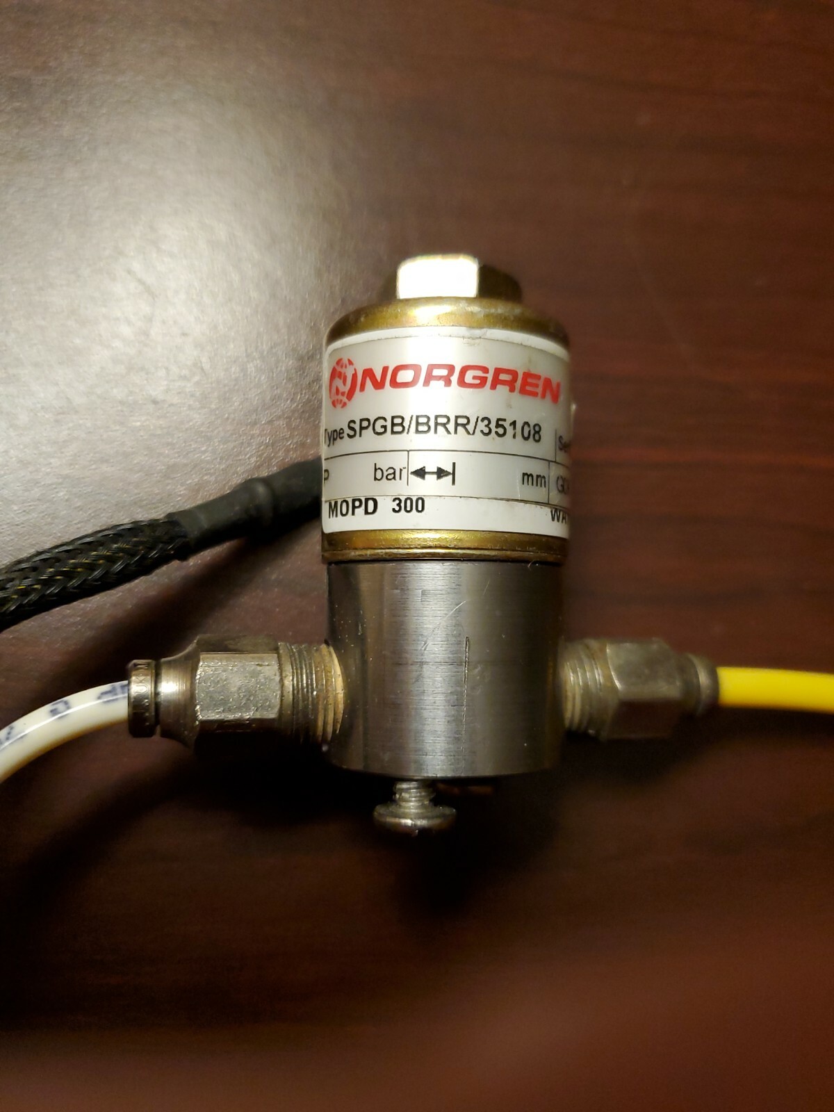 NORGREN SPGB/BRR/35108  valve used