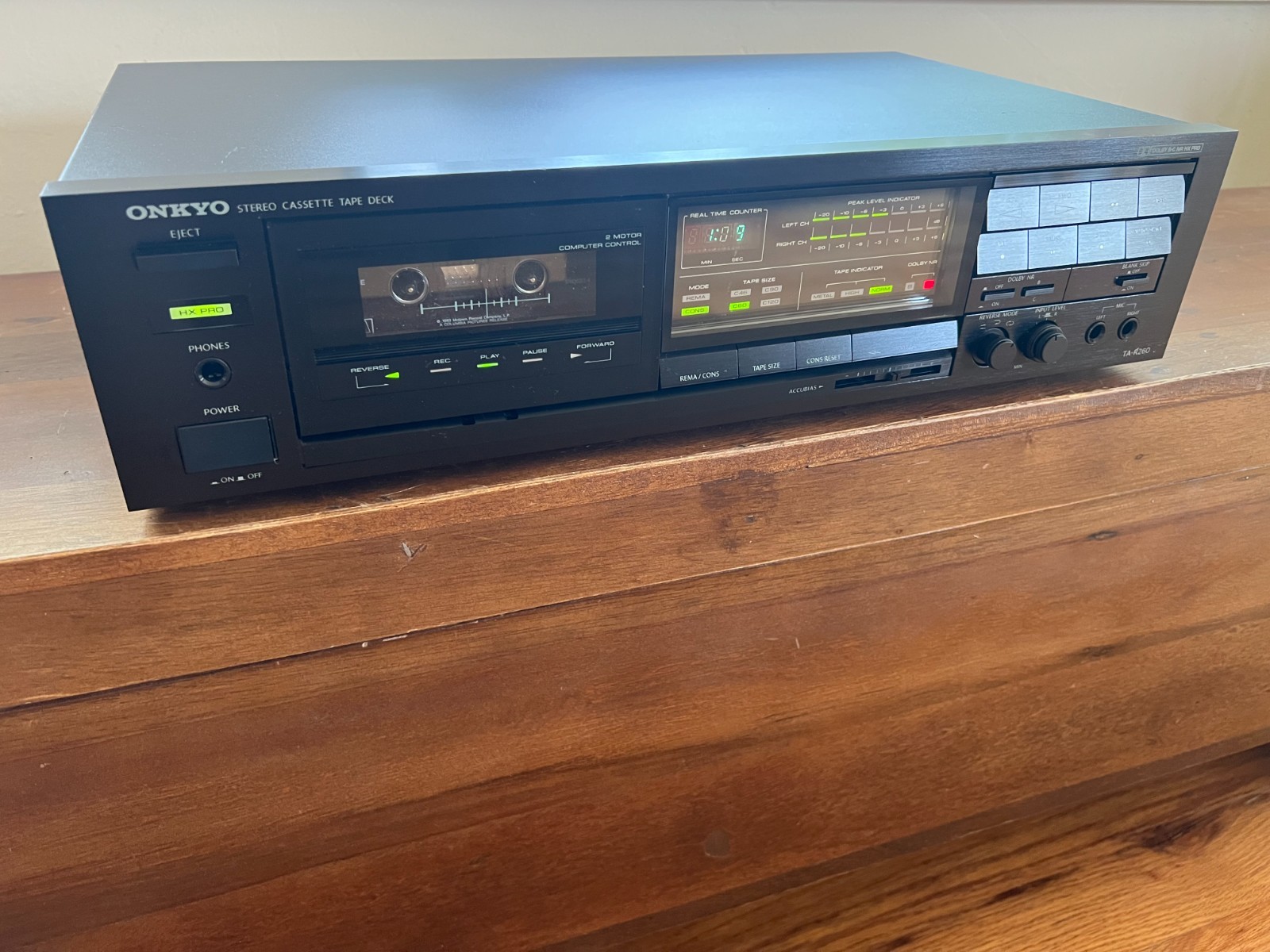 Vintage Onkyo TA-R260 Cassette Deck