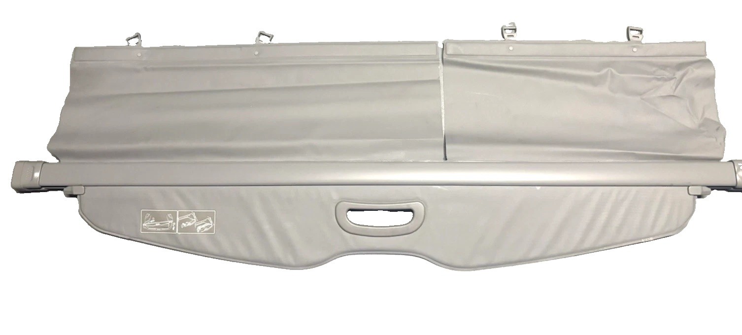 2008 - 2013 Toyota Highlander Gray Grey Rear Retractable Cargo Cover Shade OEM