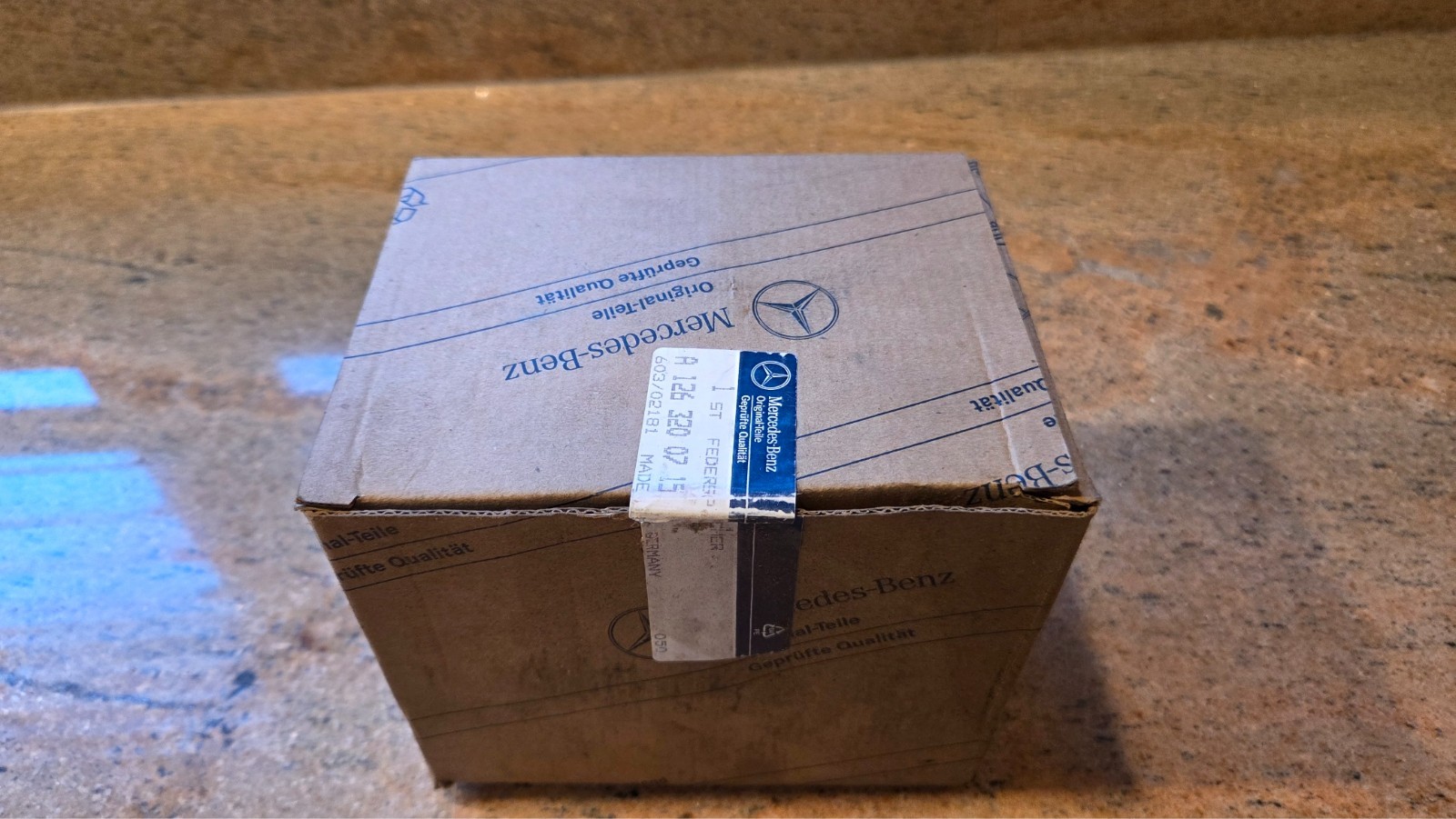 Mercedes Benz W116 6.9 & W126 Suspension Accumulator HPF A126320715 Genuine NOS Mercedes Benz W116 6.9 & W126 Suspension Accumulator HPF A126320715 Genuine NOS