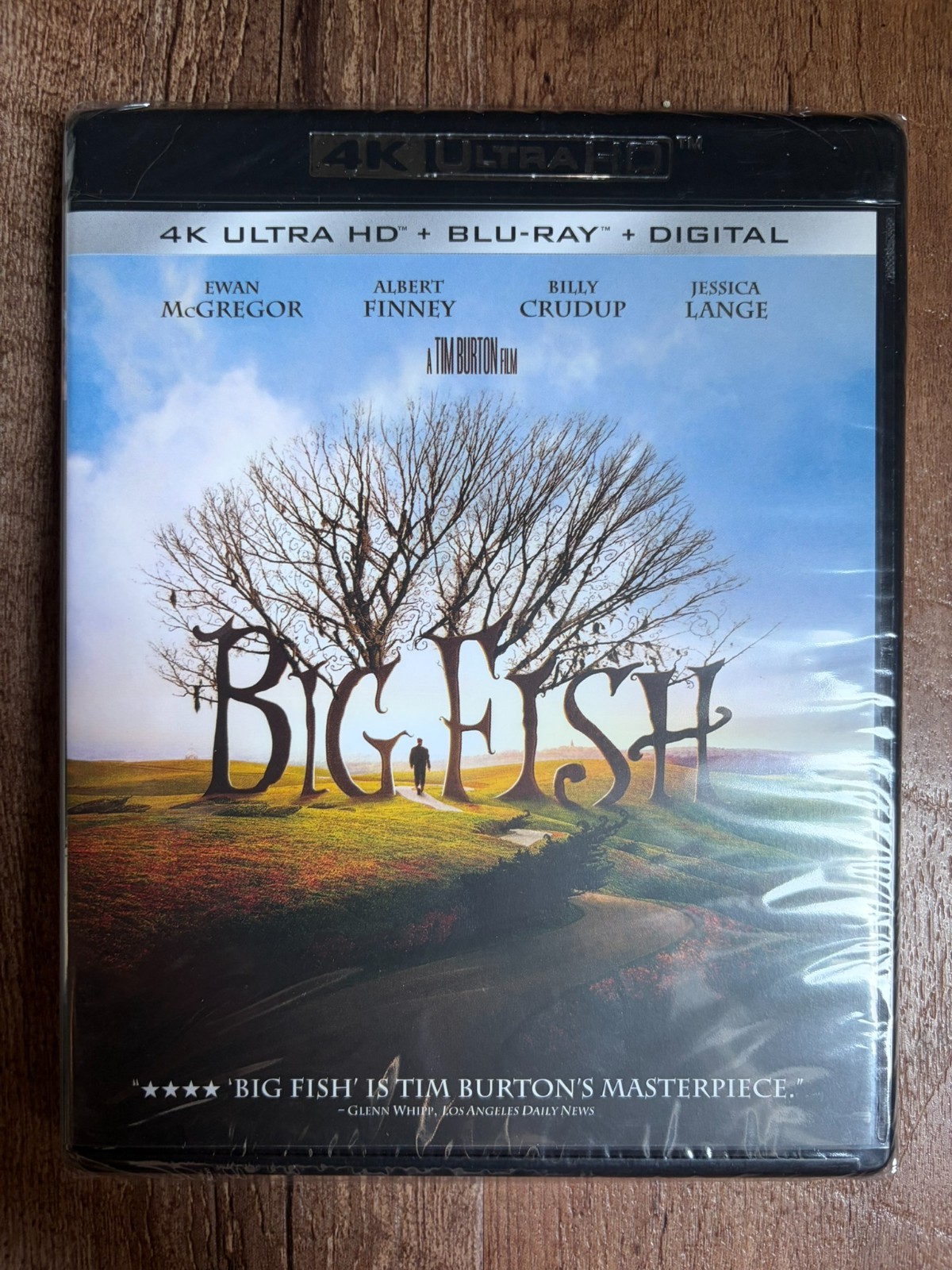 Big Fish (4K UHD + Blu-ray + Digital, 2003, Region Free) *NEW/SEALED*