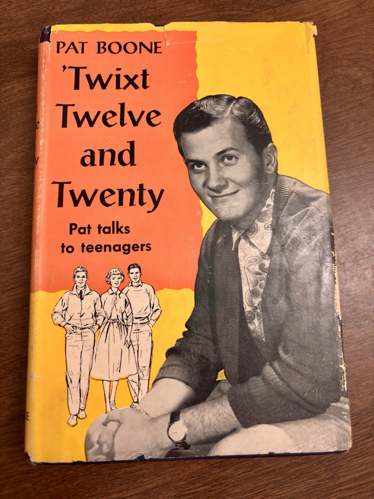 Pat Boone ’Twixt Twelve and Twenty 1958 Hardcover w/ Dust Jacket Teen Advice Pat Boone ’Twixt Twelve and Twenty 1958 Hardcover w/ Dust Jacket Teen Advice