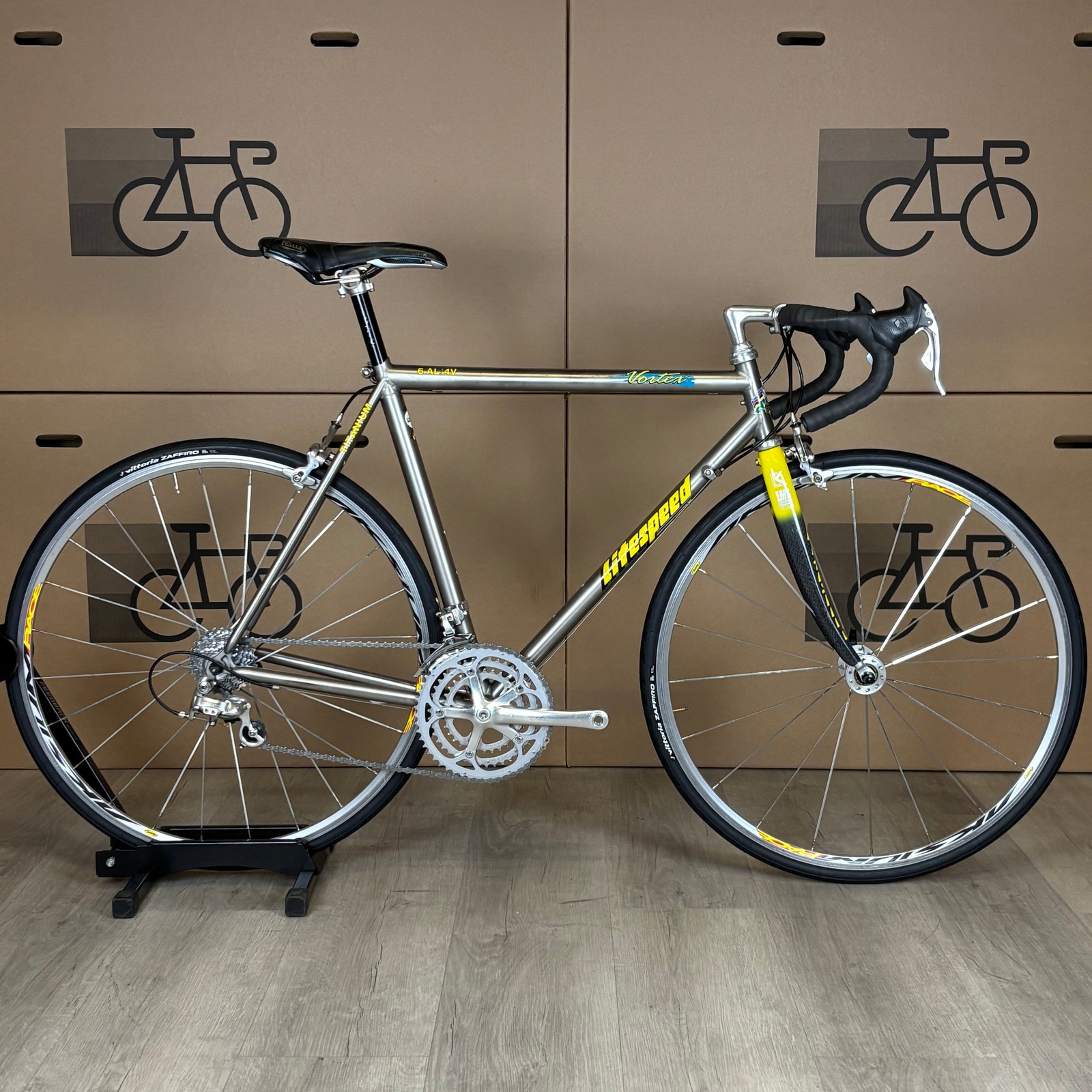 Used Litespeed Vortex, 6Al/4V Titanium Road Bike, Campagnolo Chorus, 56cm Used Litespeed Vortex, 6Al/4V Titanium Road Bike, Campagnolo Chorus, 56cm