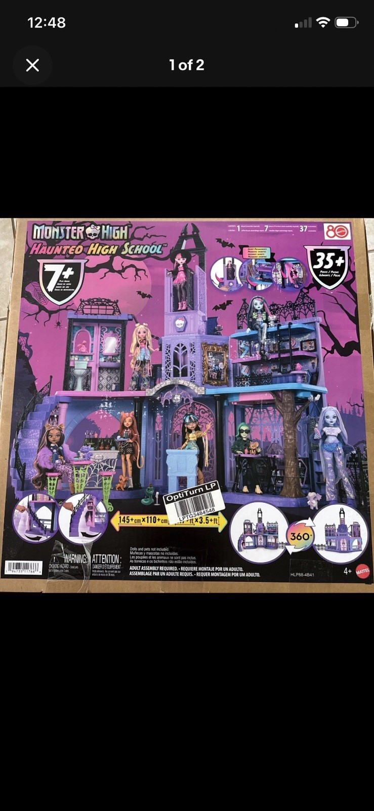 Monster High Haunted High School /Open Box. Unused