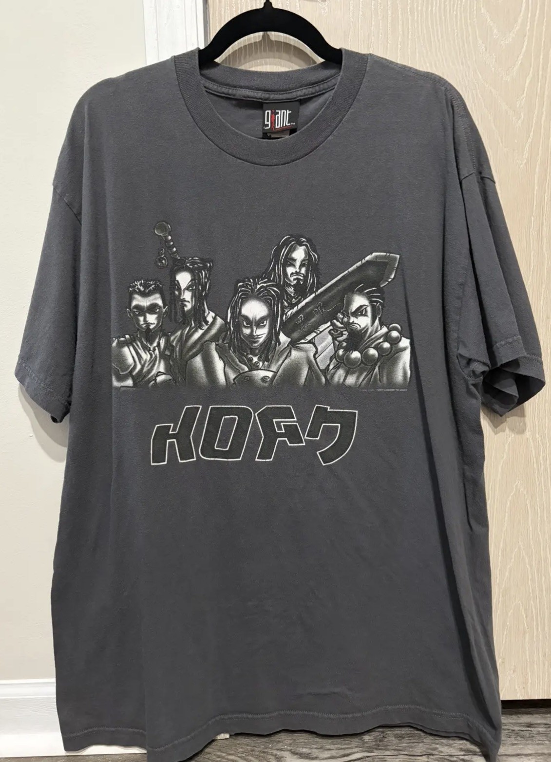 Vintage 1999 KORN BAND T-Shirt Mens LARGE Cartoon Anime RARE Vintage 1999 KORN BAND T-Shirt Mens LARGE Cartoon Anime RARE
