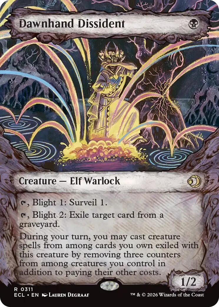 Dawnhand Dissident (Showcase) [ECL-311] NM | MTG