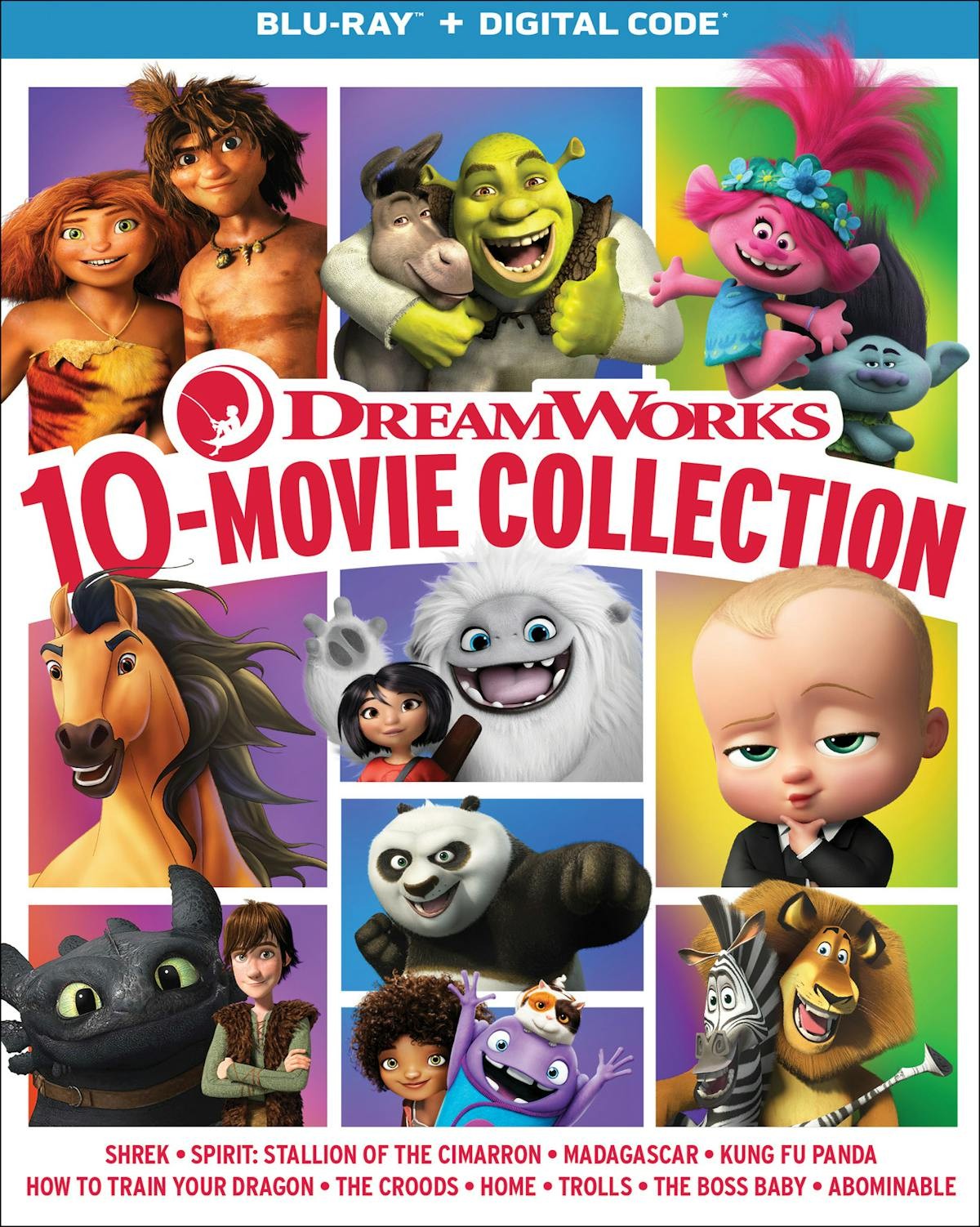 DreamWorks 10-Movie Collection Blu-ray Mike Myers NEW