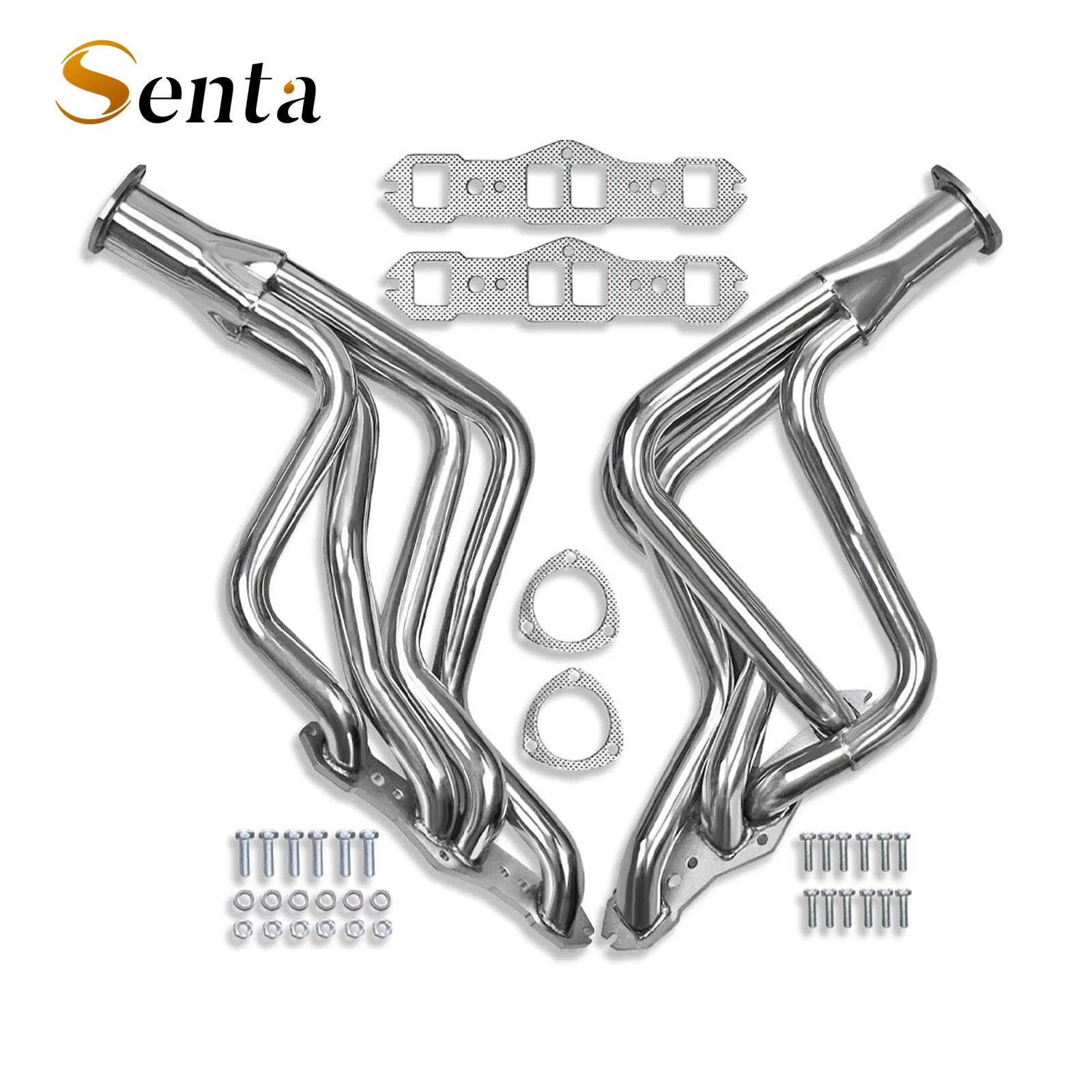 For Oldsmobile Cutlass Delta Vista V8 350 400 455 1965-1974 Stainless Headers