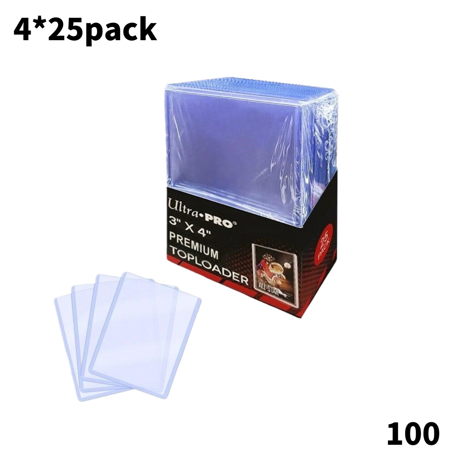 Ultra Pro 200/500/1000ct 3 X 4 Top Loader For Standard 35pt Cards Holder Pokémon