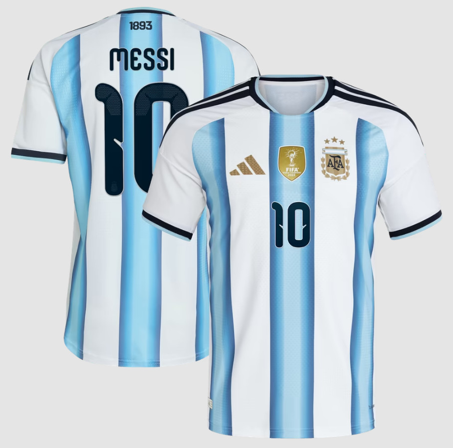 Lionel Messi Argentina National Team adidas 2026 Home On-Field Authentic Jersey