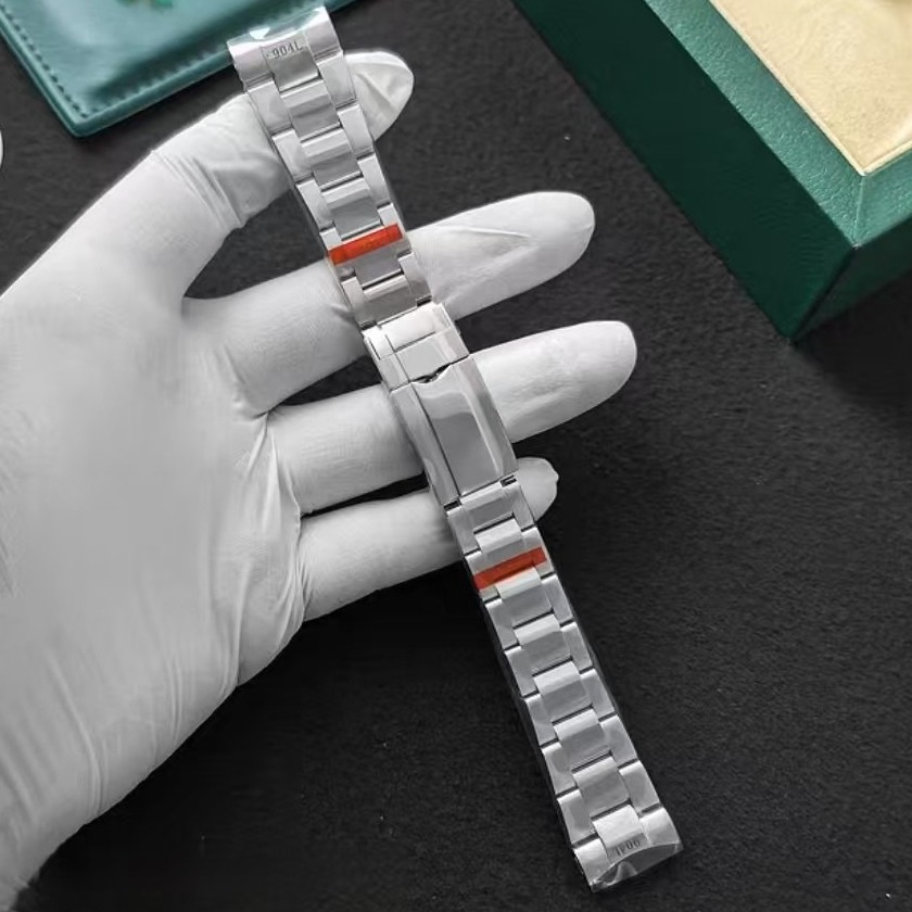 20mm 904L SS Oyster Bracelet WatchBand Fit 40mm Yacht Master 126621/126622