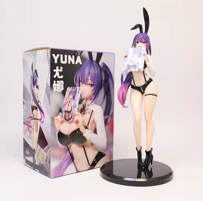 Yuna Bunny Girl Anime Figure PVC Statue Model Desk Room Collectible Gift 2026