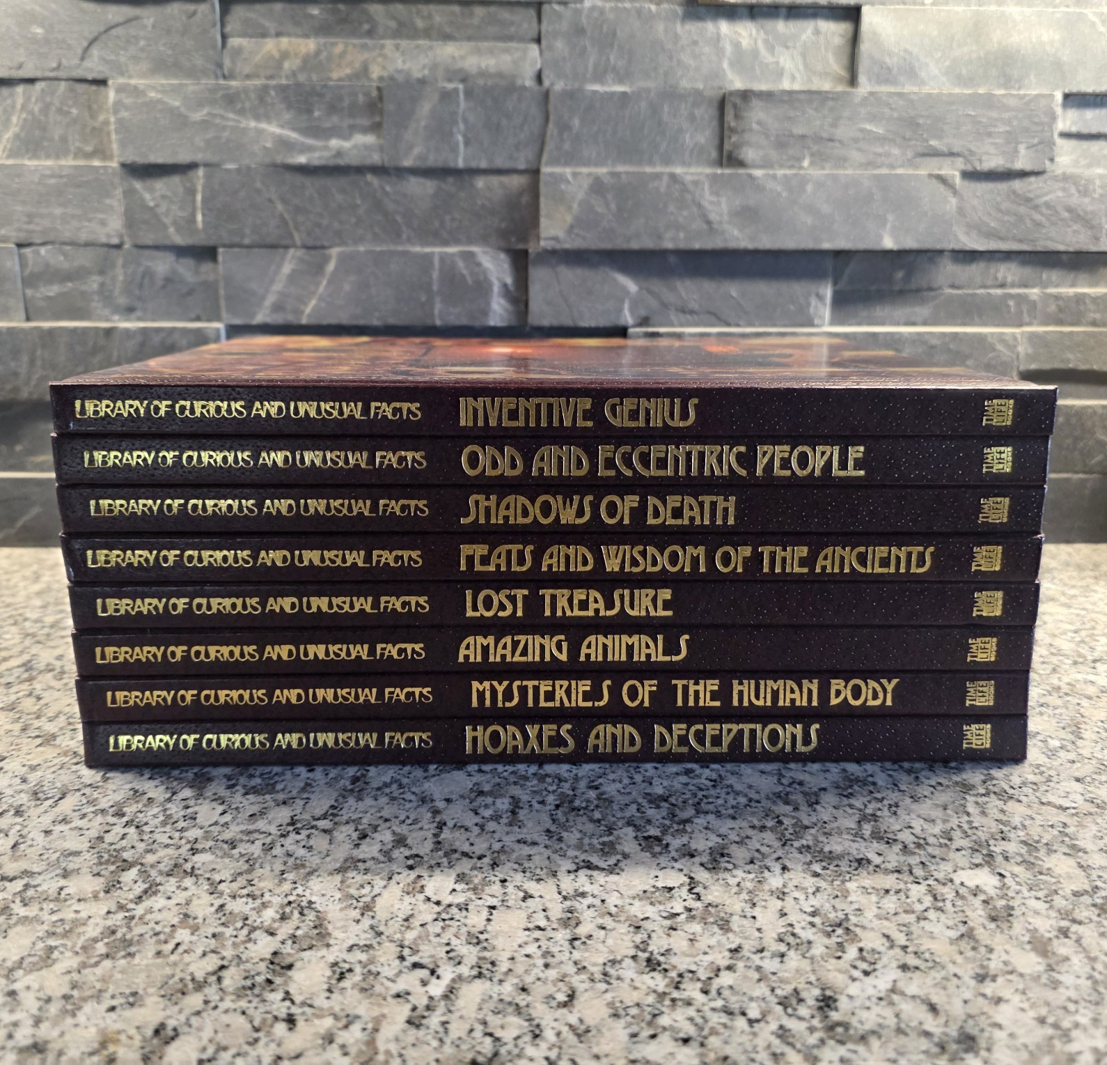 Time-Life Books, Library of Curious & Unusual Facts, 8-Vol HC Set, 1st Illus