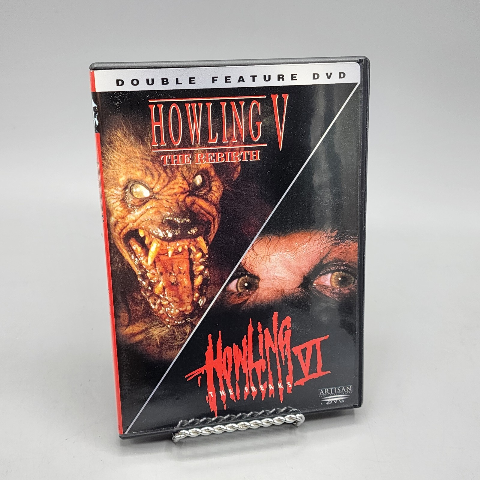 Howling 5 V The Rebirth /6 - VI The Freaks DVD Rare OOP Horror Artisan W/Insert Howling 5 V The Rebirth /6 - VI The Freaks DVD Rare OOP Horror Artisan W/Insert