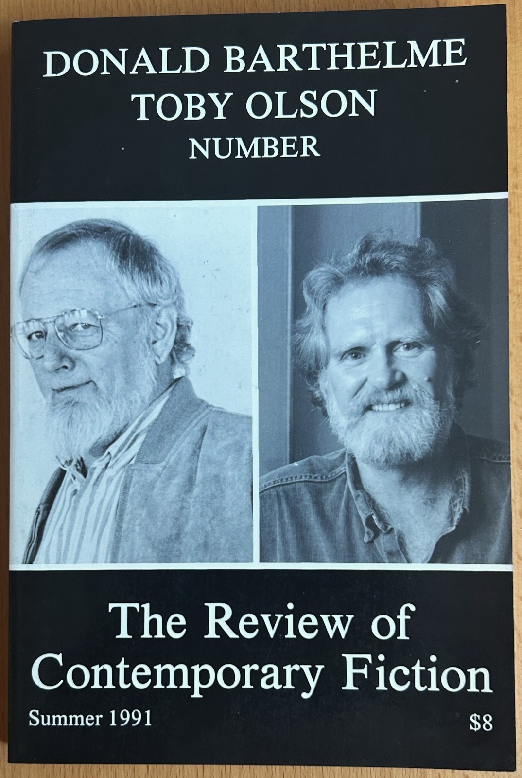 The Review of Contemporary Fiction - Donald Barthelme / Toby Olson Number