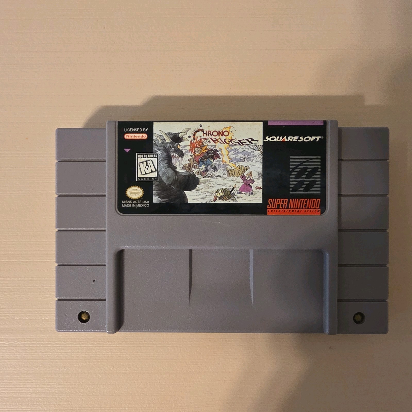 Chrono Trigger SNES Authentic Original Cartridge — Tested, Working & Saves