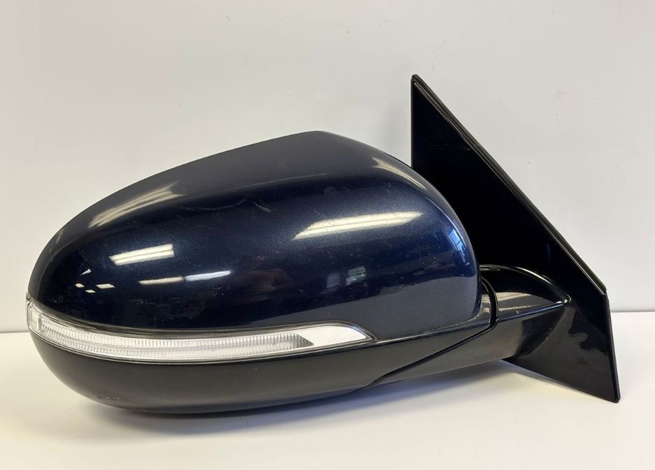 2016-2020 Kia Sorento Passenger Side View Mirror Power Turn Signal Heated Blue