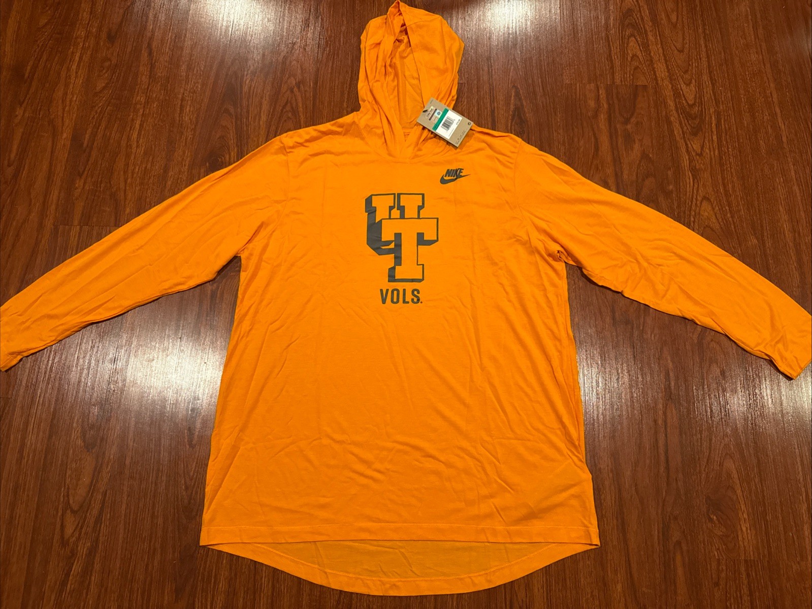 Nike Men’s Tennessee Volunteers Legacy Tri Blend Hoodie Jersey Shirt XL Vols