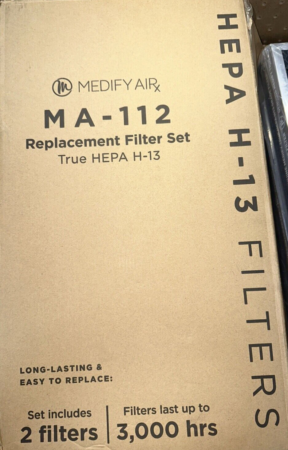 NEW Medify Air MA-112 Replacement Filter Set True HEPA H-13 (Two-Pack)