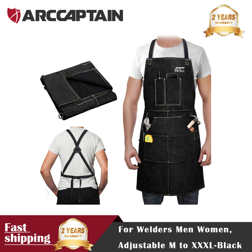 ARCCAPTAIN Leather Welding Work Apron 24
