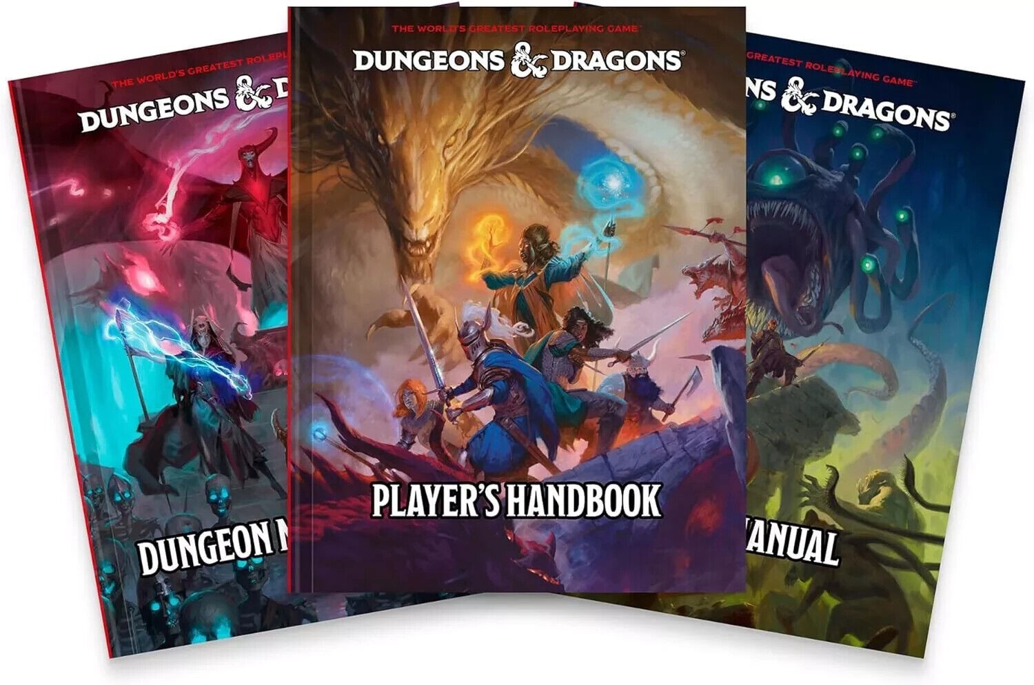 Dungeons and Dragons 5E DM Guide, Player Handbook, and Monster Manual (2024) New Dungeons and Dragons 5E DM Guide, Player Handbook, and Monster Manual (2024) New