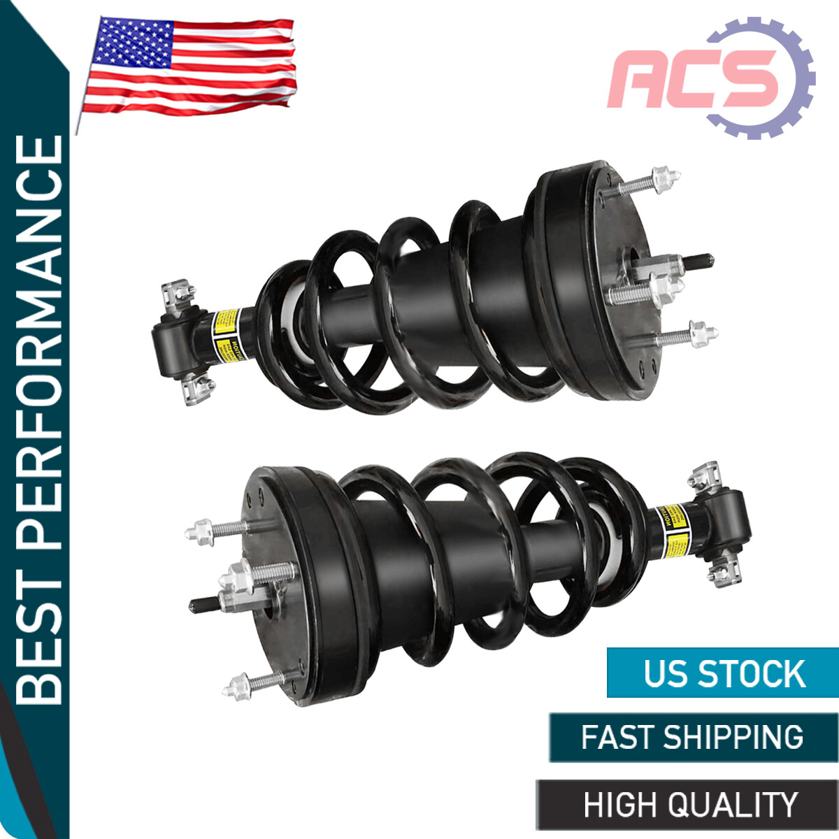 2*Gorgeous Front Suspension Strut Electric Shock for Cadillac Escalade GMC Yukon