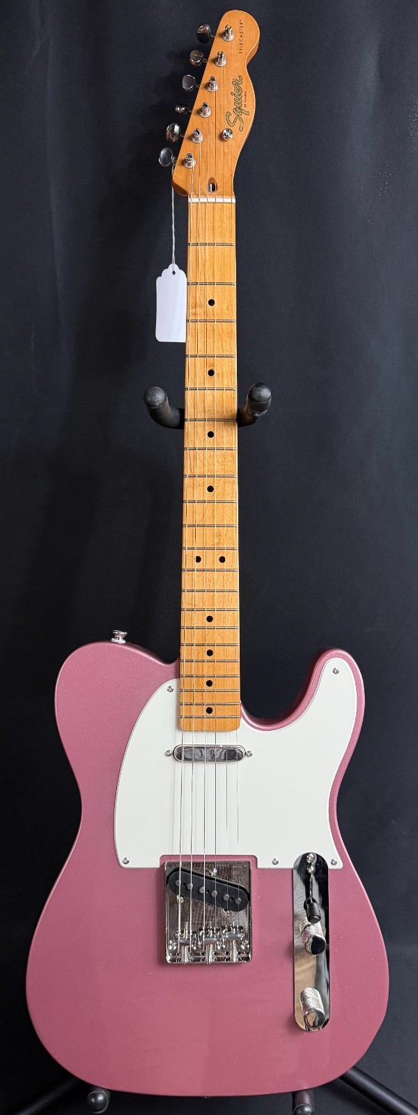 Squier FSR Classic Vibe 50\'s Telecaster Electric Guitar Burgundy Mist (382)
