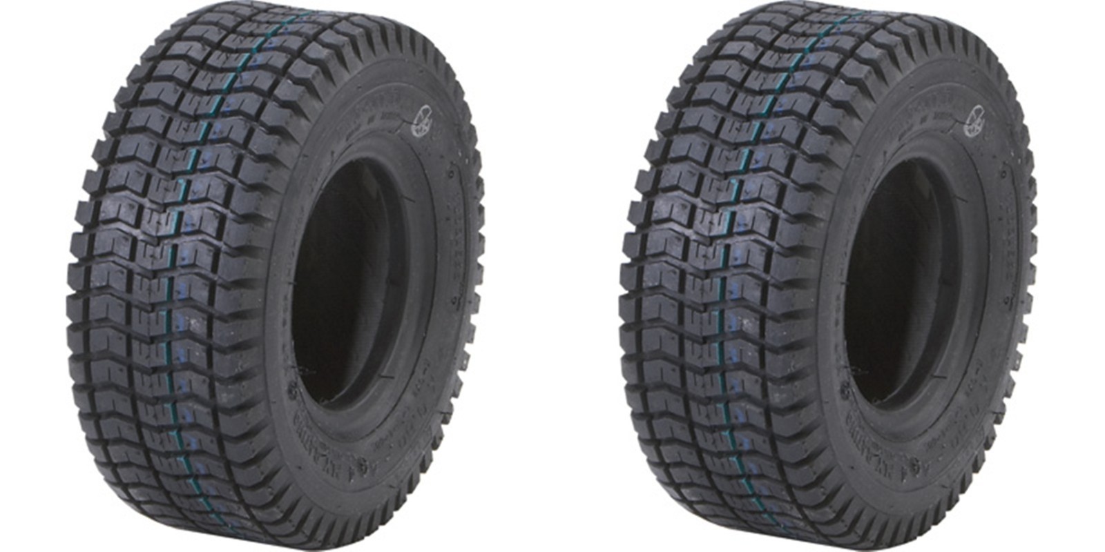 2 (TWO) 9x350-4 9x3.50-4 93504  4PR Tbls Air Loc Premium Lawn Mower Turf Tires 