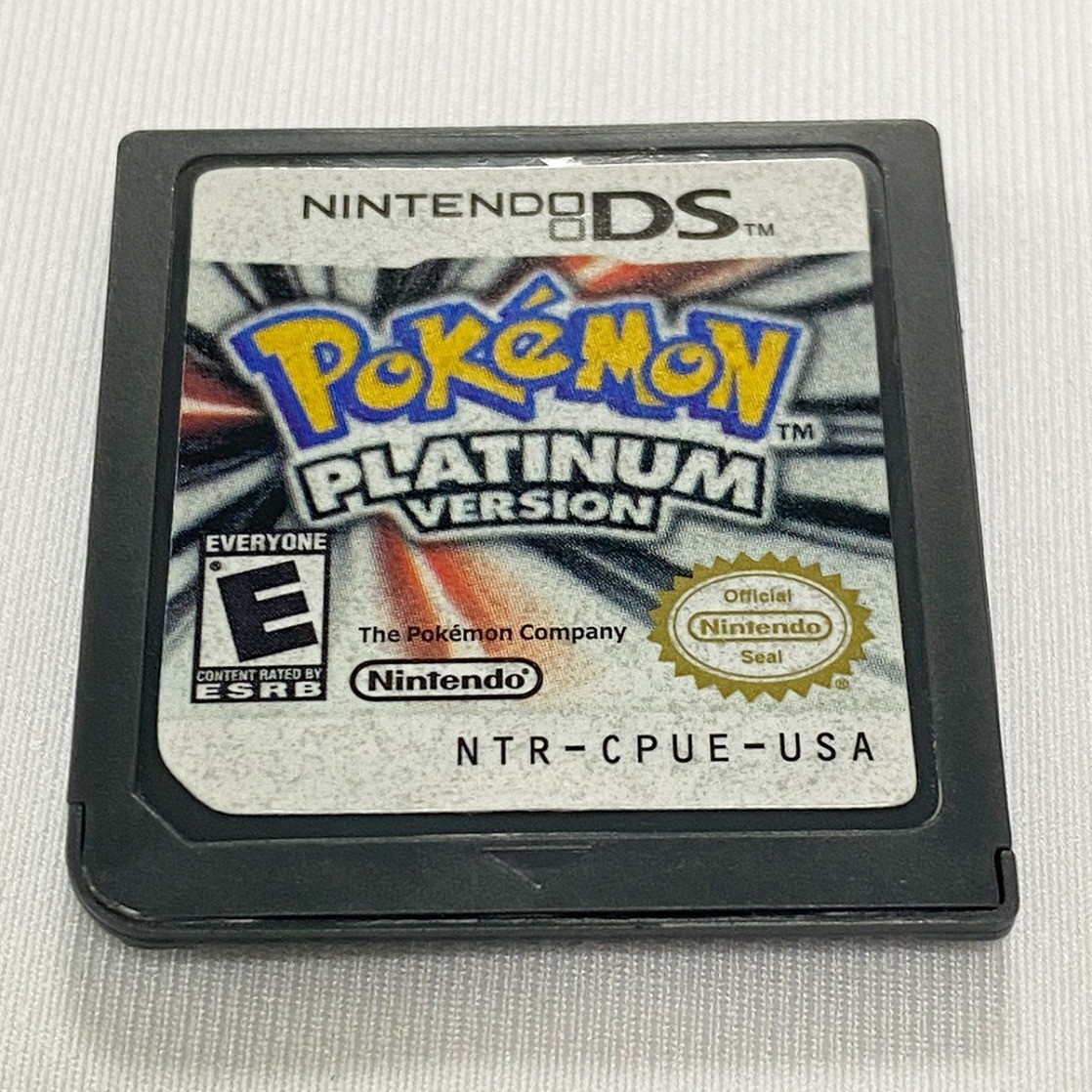 Pokemon Platinum Version DS Game Card for DS DSi 2DS 3DS XL TESTED Pokemon Platinum Version DS Game Card for DS DSi 2DS 3DS XL TESTED