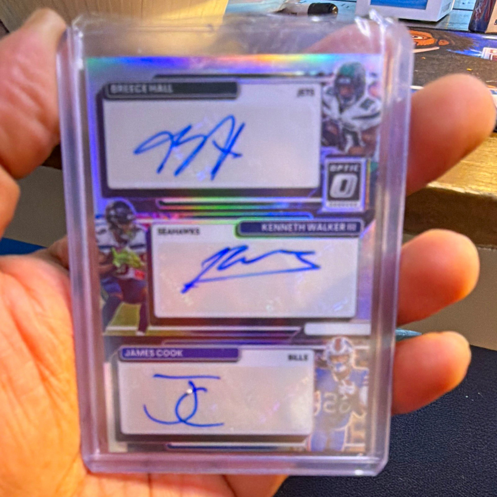 2022 Panini Donruss Optic RTA-RB Hall/Walker/Cook Prizm #20/25