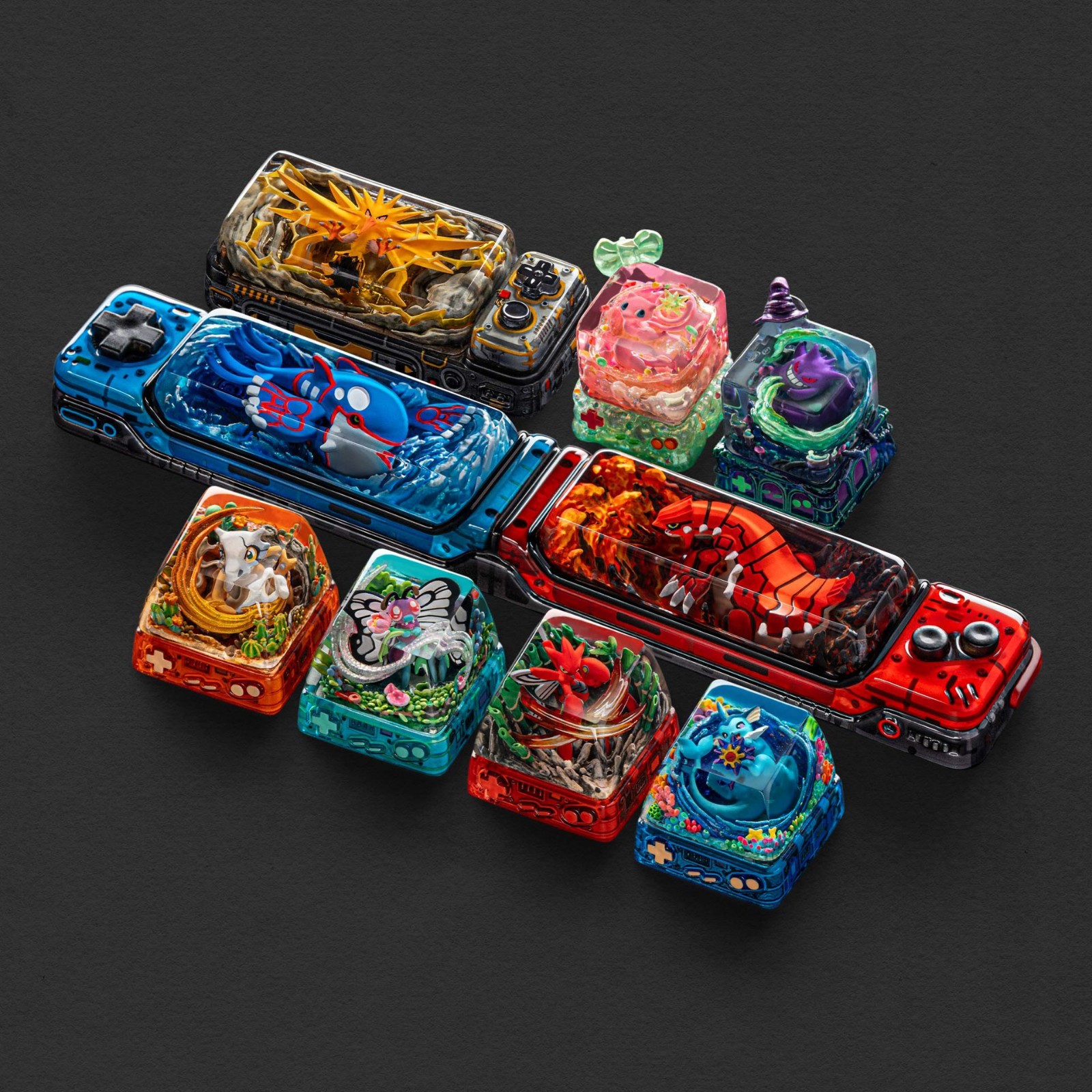 Lowest market offer s-craft pokemon keycaps Batch 13 Bundle
