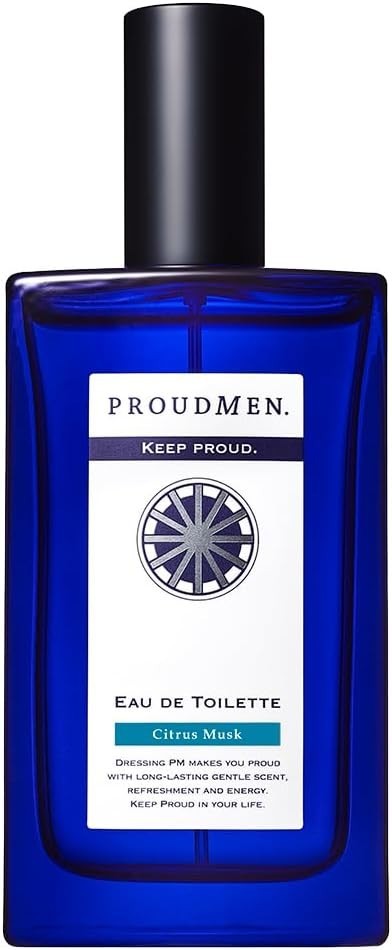 Proudmen Keep Proud Eau De Toilette Citrus Musk 50ml For Men Made In Japan