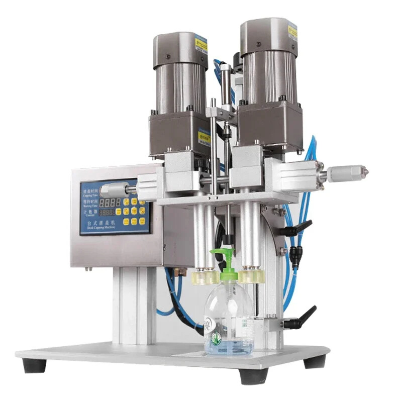 Tabletop Duckbill Type Cap Rolling Machine Semi-automatic Capping Machine