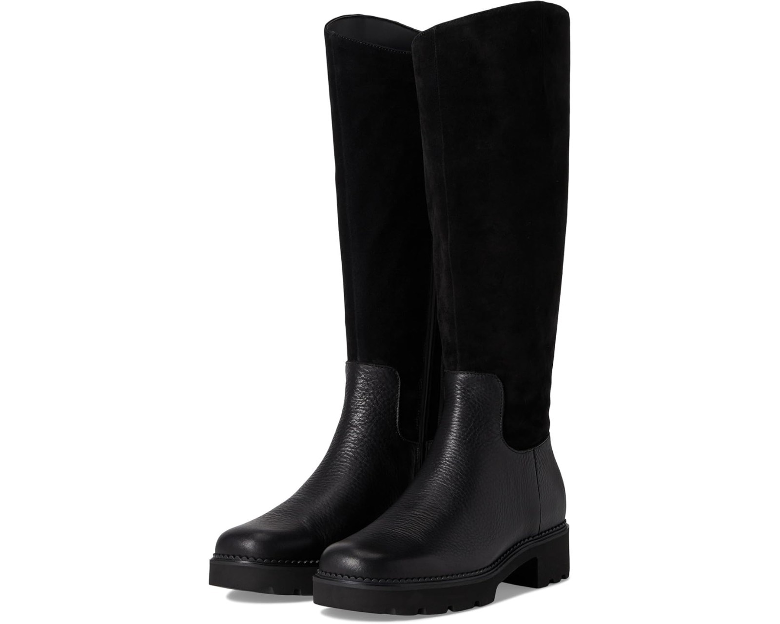 VIONIC Wide Calf Leather Fallbrook High Shaft Boots – Comfort Support Tall Boots