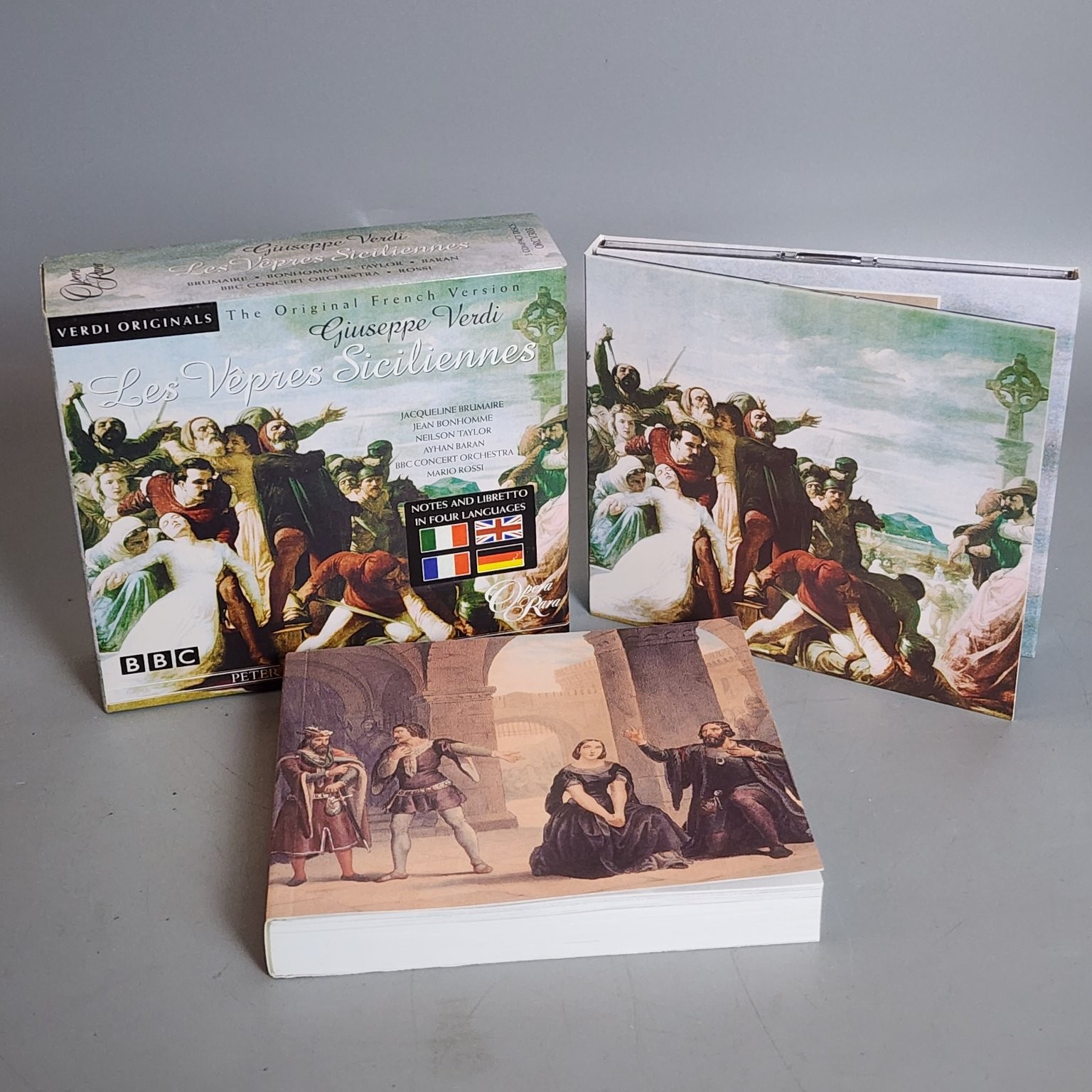 Giuseppe Verdi - Les Vêpres Siciliennes (Original French Version) 3-CD Box Set