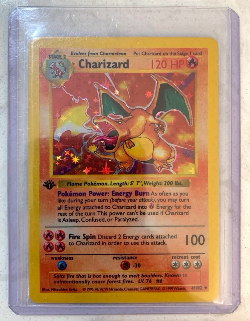 1999 GUARANTEED VINTAGE- Holos, Ultra Rares, 50 Cards POKEMON - CHARIZARD