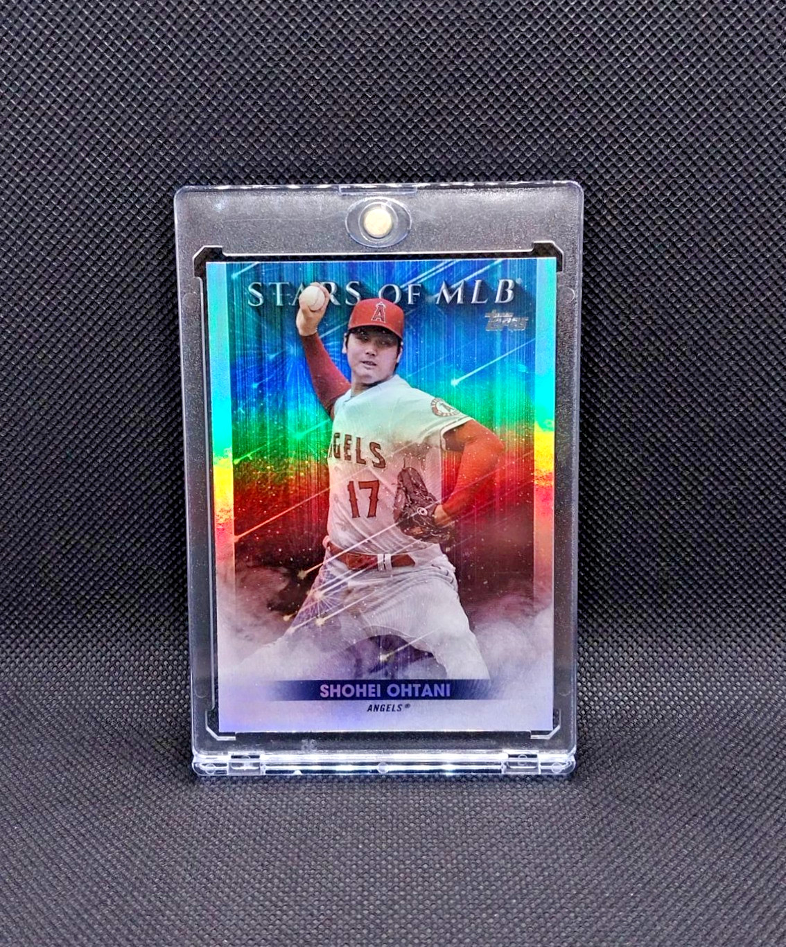 COOL POPULAR SHOHEI OHTANI RAINBOW HOLO FOIL INVESTMENT CARD DODGERS 2022 - MVP COOL POPULAR SHOHEI OHTANI RAINBOW HOLO FOIL INVESTMENT CARD DODGERS 2022 - MVP