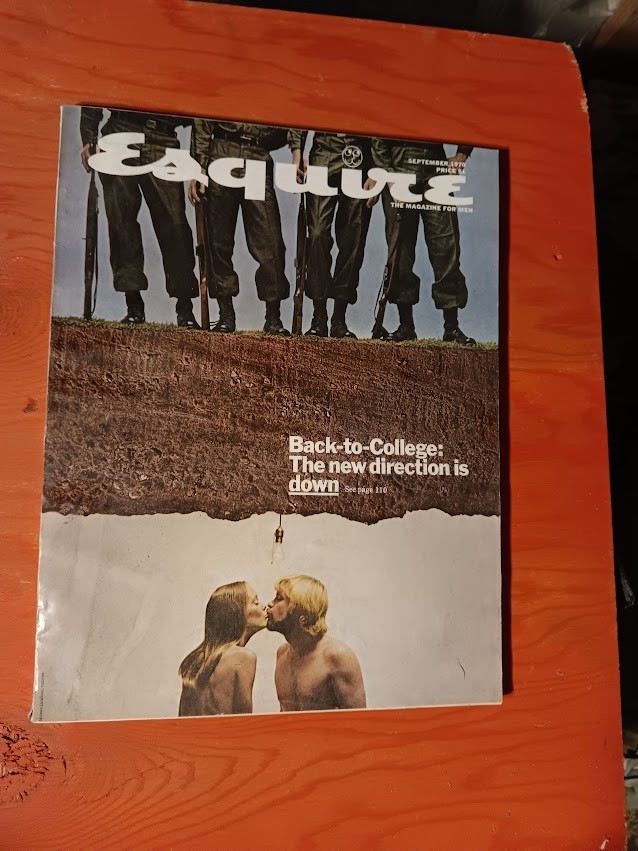 Esquire September 1970 - College Issue Heavy Traffic Sixties Men\'s Style Esquire September 1970 - College Issue Heavy Traffic Sixties Men\'s Style