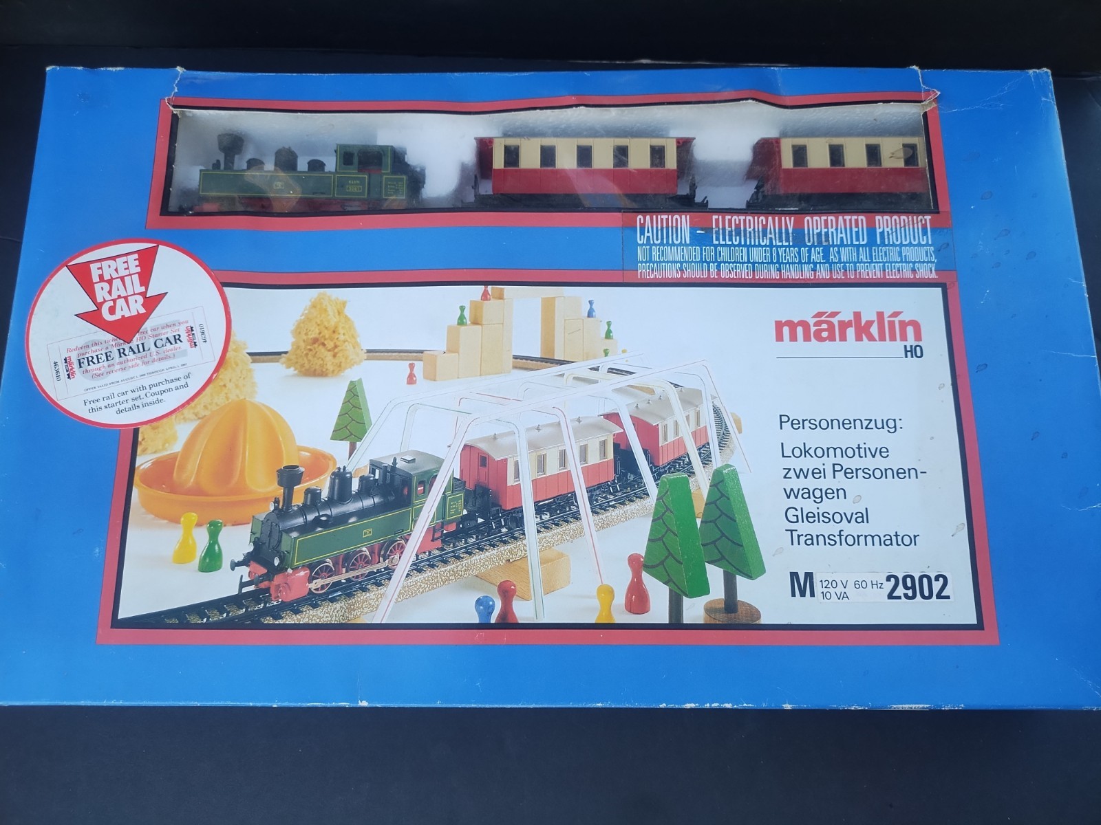Vintage German Marklin HO Locomotive Set KLVH 2903