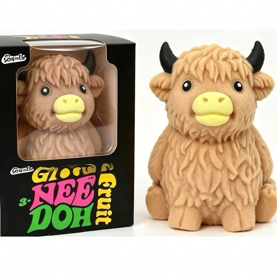 Scottish Highland Cow Squishy Scottish Highland Cow Squishy