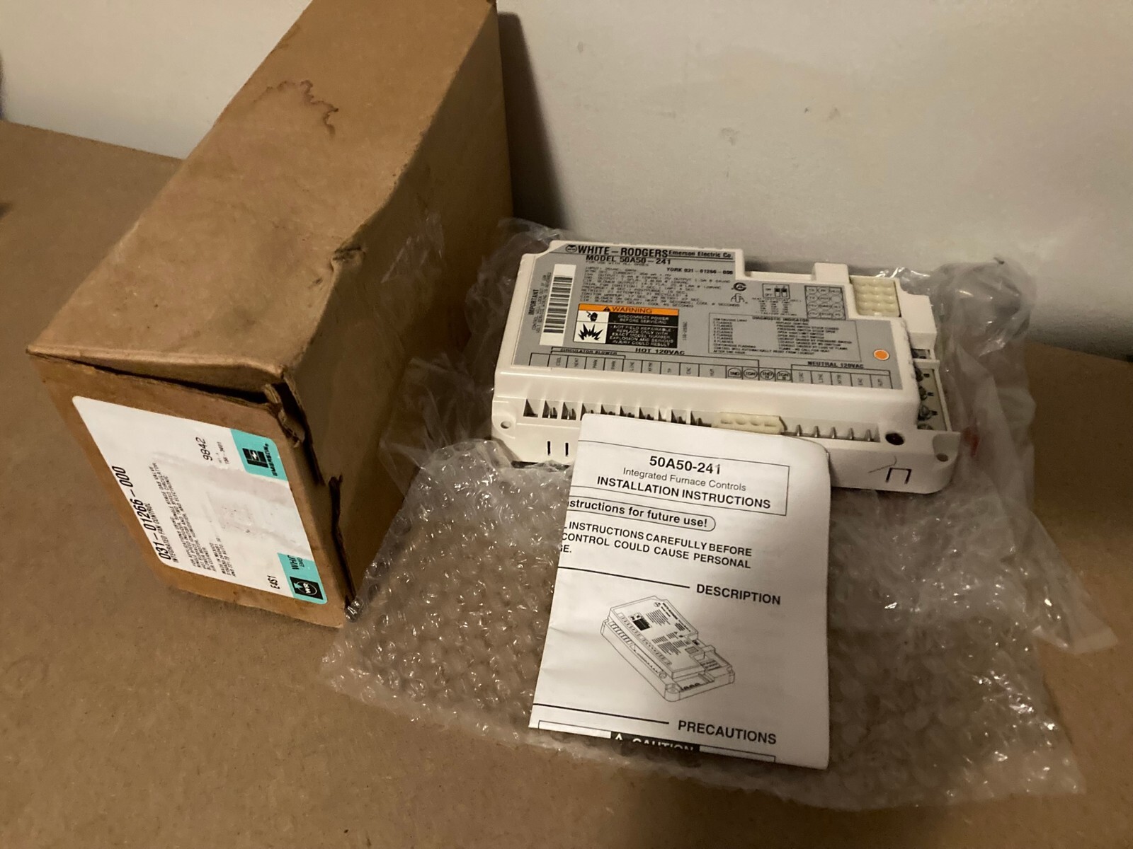 White Rodgers 50A50-241 031-01266-000 Furnace Control Circuit Board