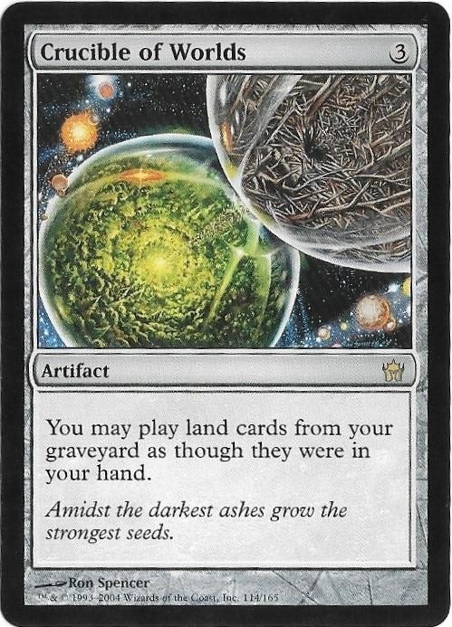 Crucible of Worlds Fifth Dawn  Magic The Gathering
