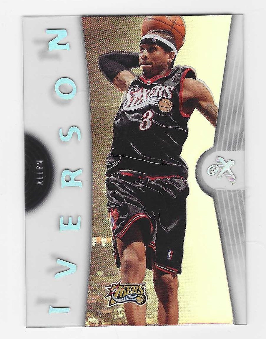 2006-07 Fleer EX Basketball Allen Iverson Card #29
