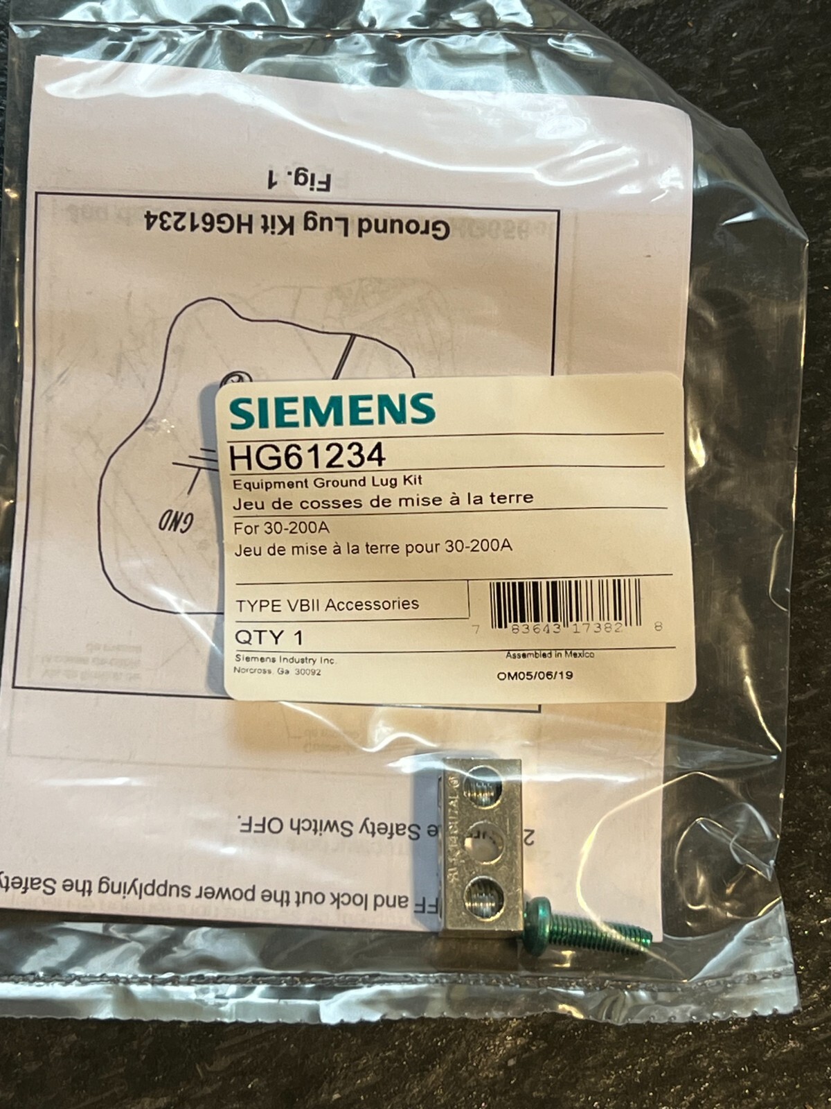 siemens hg61234 nos 