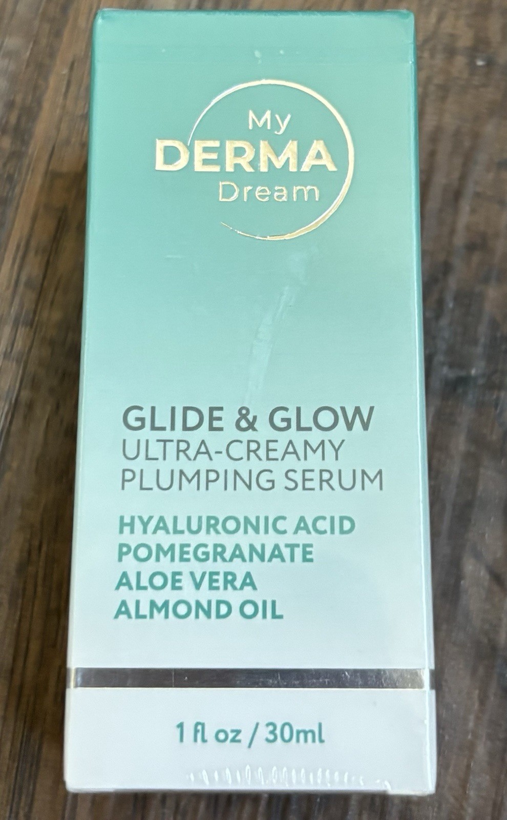 My Derma Dream Glide & Glow Ultra Creamy Plumping Serum 1 fl oz NEW SEALED 3/29