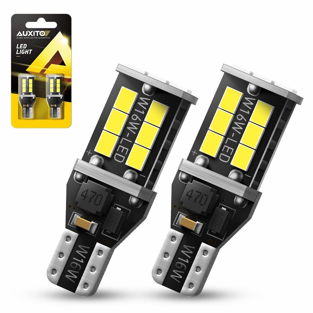 AUXITO Canbus H11 H8 H9 LED Headlight High Low Beam Bulbs Conversion Kit 6500K