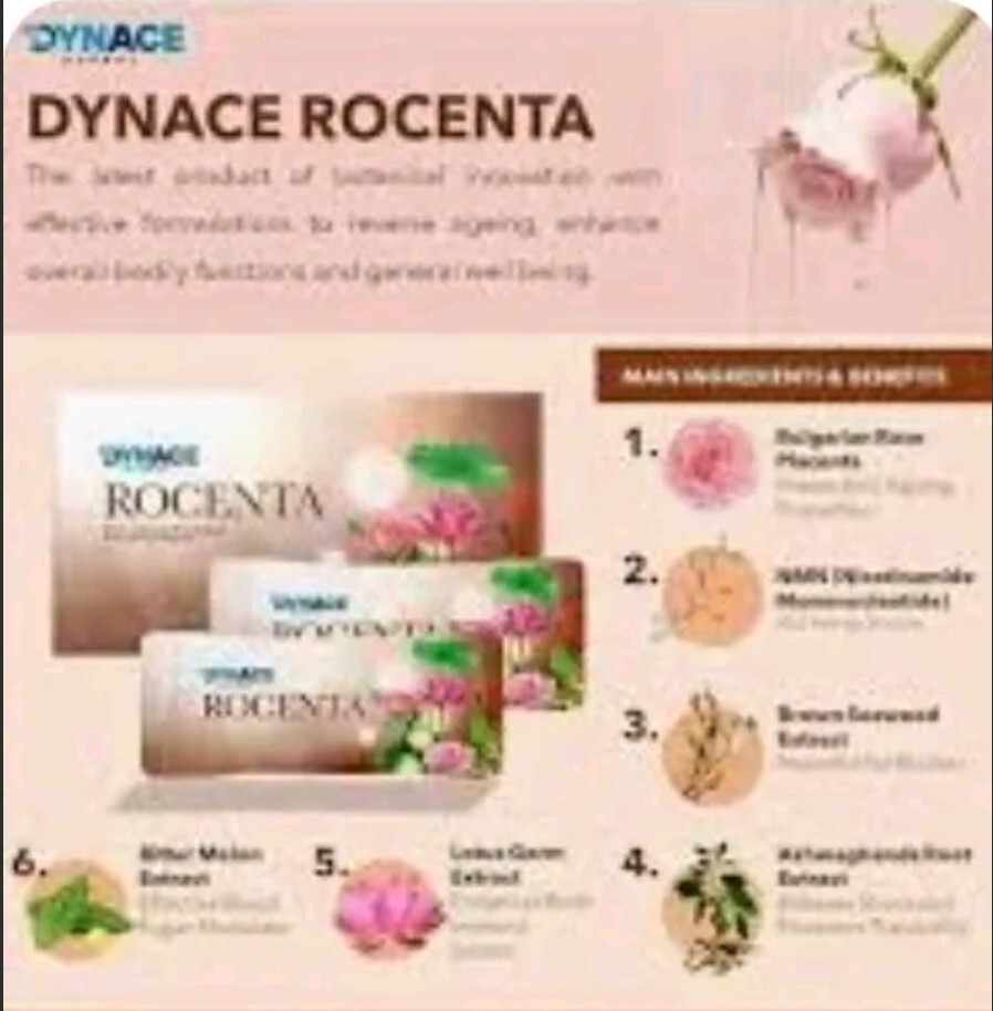 3 Packs of DYANCE ROCENTA 3 Packs of DYANCE ROCENTA