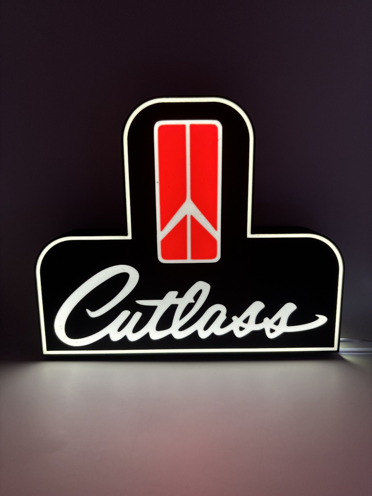 Oldsmobile Cutlass- Light up LED Sign
